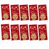 10Pcs Year of The Snake Lucky Money Bag Paper Good Lucky Red Packets  Wedding Birthday
