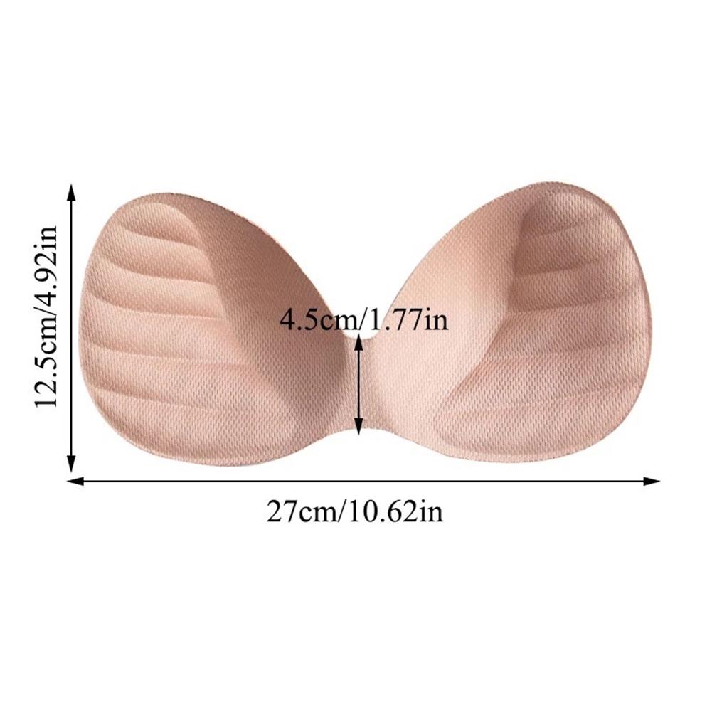 Underwear Chest Pad Multicolor Sponge Bra Pad Bra One Piece Coaster Macaron Color Chest Pads Underwear Accessories