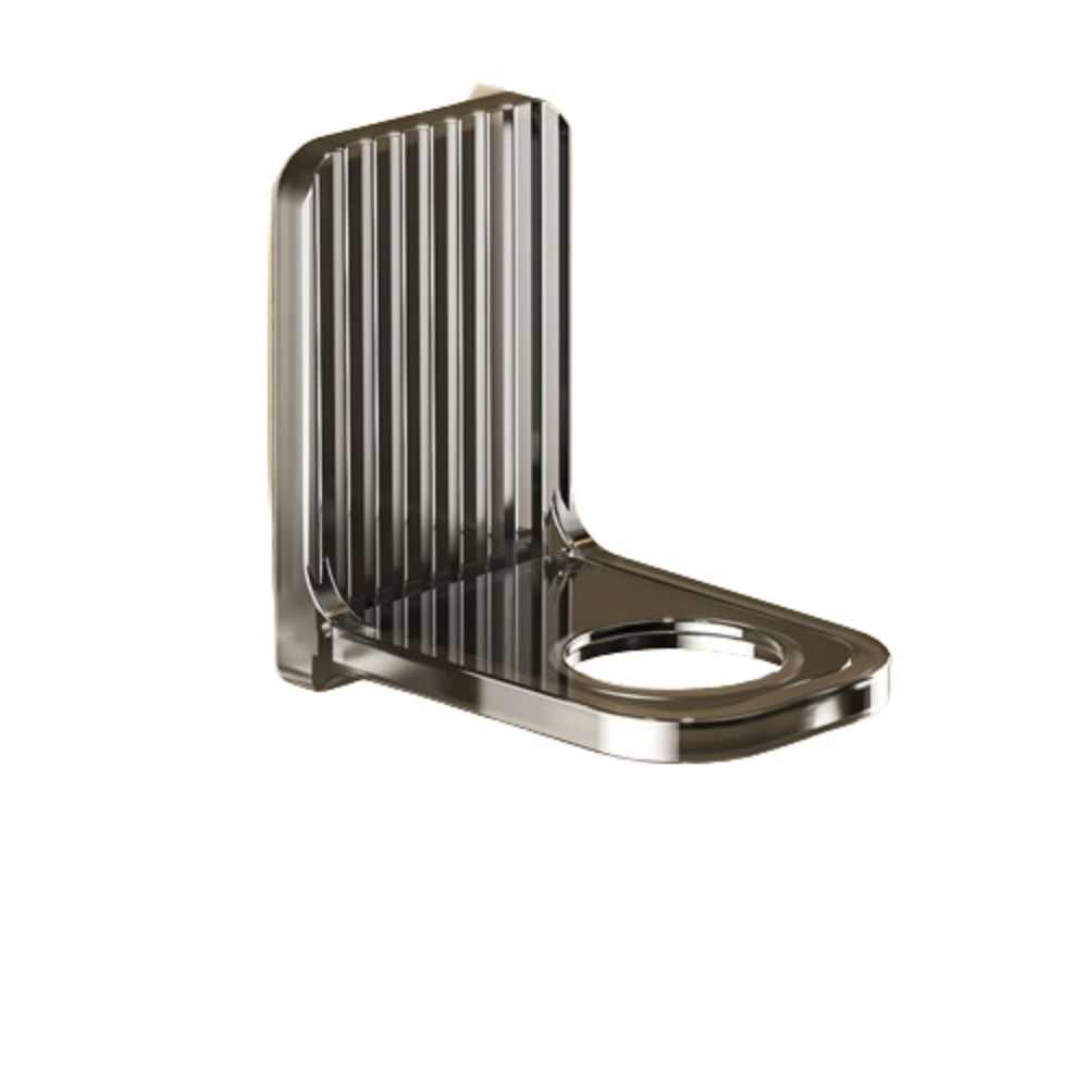 Adjustable Shampoo Bottle Holder Non-rust Hand Soap Wall Hanger Shower Gel Bottle Rack  Bathroom