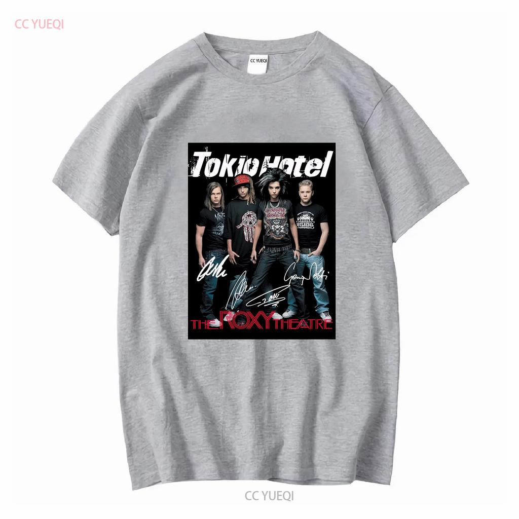 Редкая концертная футболка Tokio Hotel Винтаж Черная S 23xl Винтажная стираная Повседневный топ для ежедневной носки Модный Слегка графичный Стильный