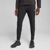 Puma Брюки Run Cloudspun Tapered Pant, однотонные, повседневные, средней посадки, трикотажные, спортивные, мужские, черные 524614-01