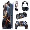 Sticker Sticker for PlayVital Ps5 Console Sticker Vinyl Sticker for Ps5 Controller Charging Station Headset Remote Control (digital Version), & & &