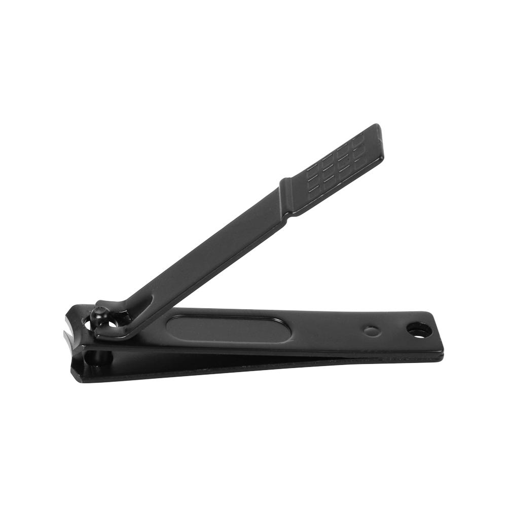 Black Finger Toe Slope Flat Shape Nail Clipper Cutter Pedicure Nail Care Nail Trimmer