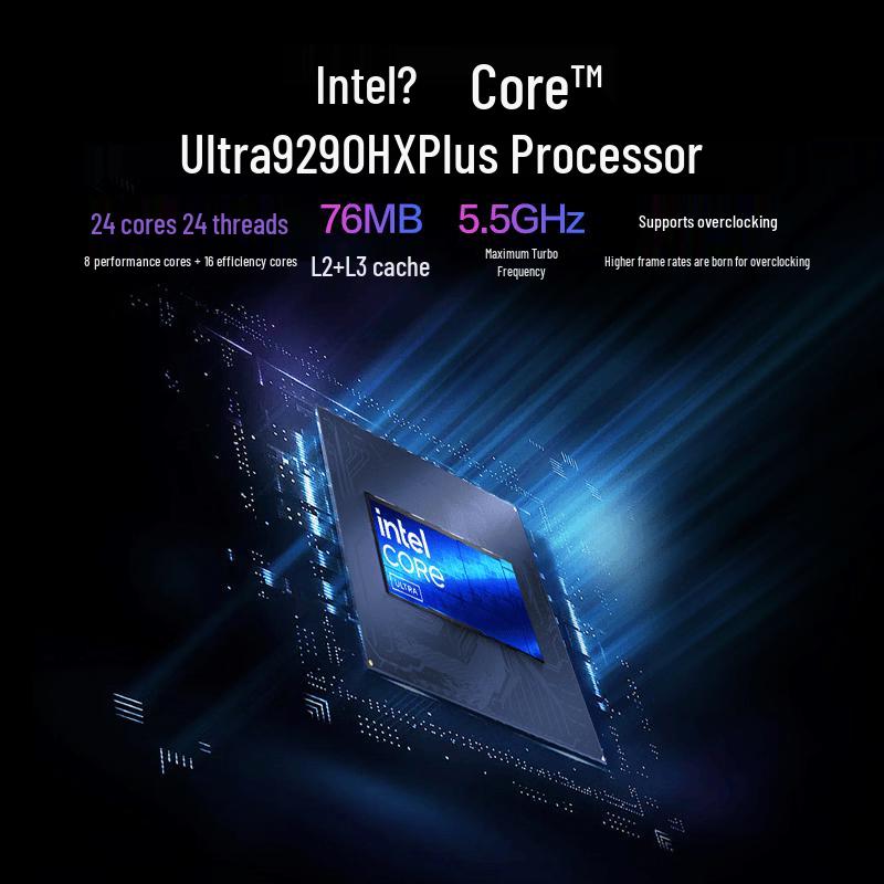 Asus Игровой мини-ПК ROG NUC Intel Core Ultra 9 (Китайская версия)