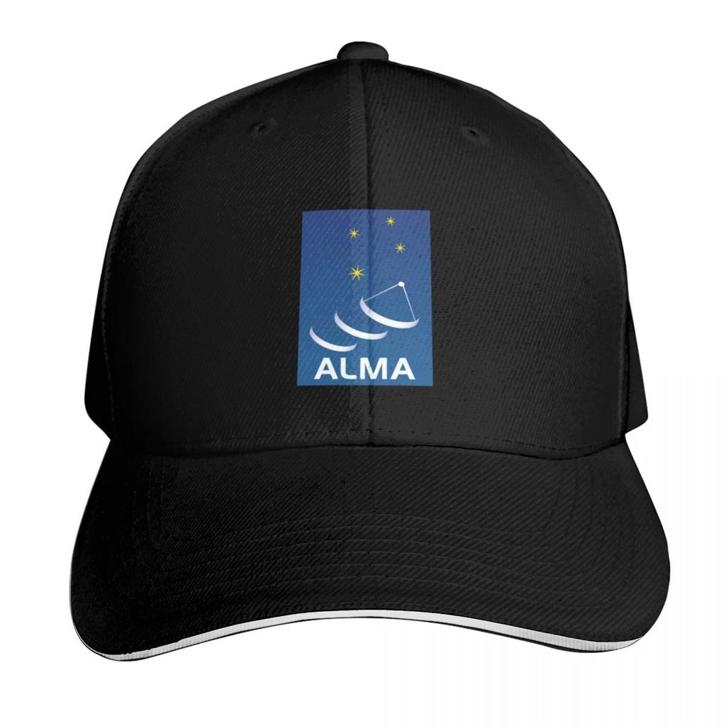 Atacama Large Millimeter Array logo Baseball Cap Snapback Cap New In Hat Unique hats black Unisex Womens