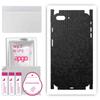 apgo Protective Skin Sticker for the Back+sides Compatible with Apple iPhone 7 Plus, Full Wrap Film, Foil, Vinyl - Pattern Black Honeycomb