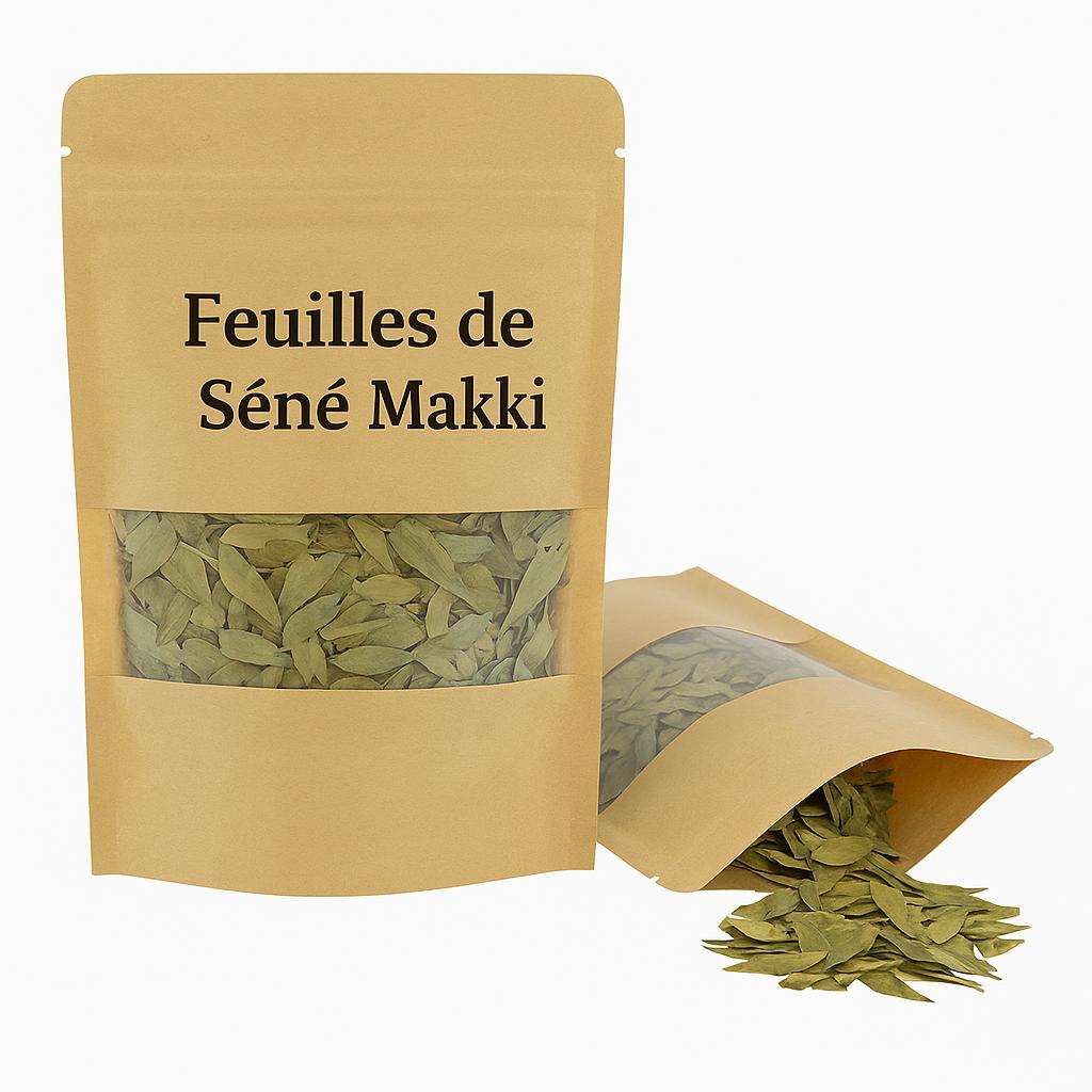 Senna Maki Leaves 200g XXL – Alexandrian Senna Whole Leaves – Powerful Natural Laxative & Colon Cleanse – Herbal Detox Tea