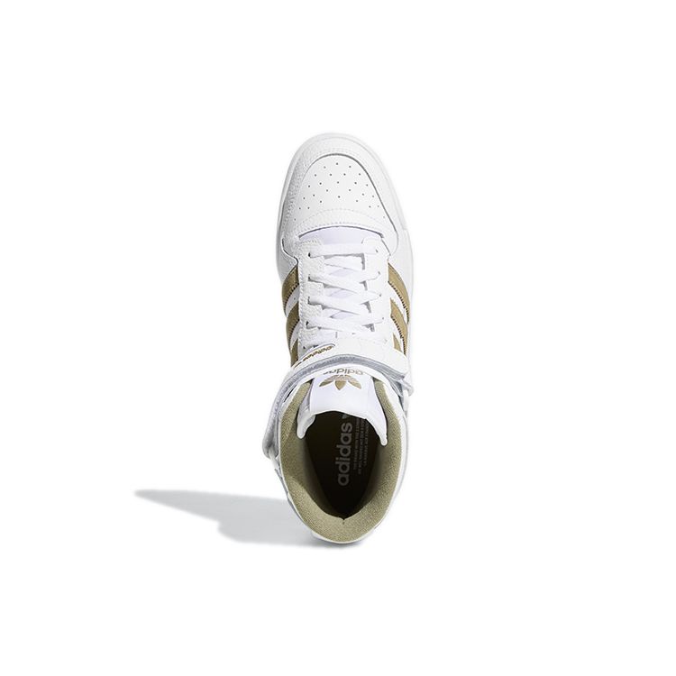 adidas Forum Mid White Orbit Green Кроссовки унисекс Cloud-White Gum GY5821