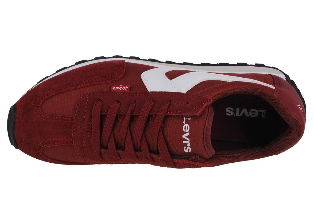 Levi's Stryder Red Tab, Мужские бордовые кроссовки