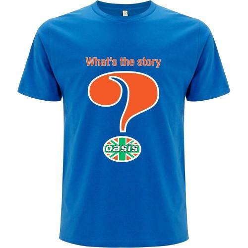Oasis Unisex Adult What´s The Story Question Mark T-Shirt