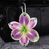 Брелок с симуляцией лилий, подвески для телефона, элегантный кулон в виде цветка, брелок, подвеска для сумки, декор для женщин, ювелирный подарок