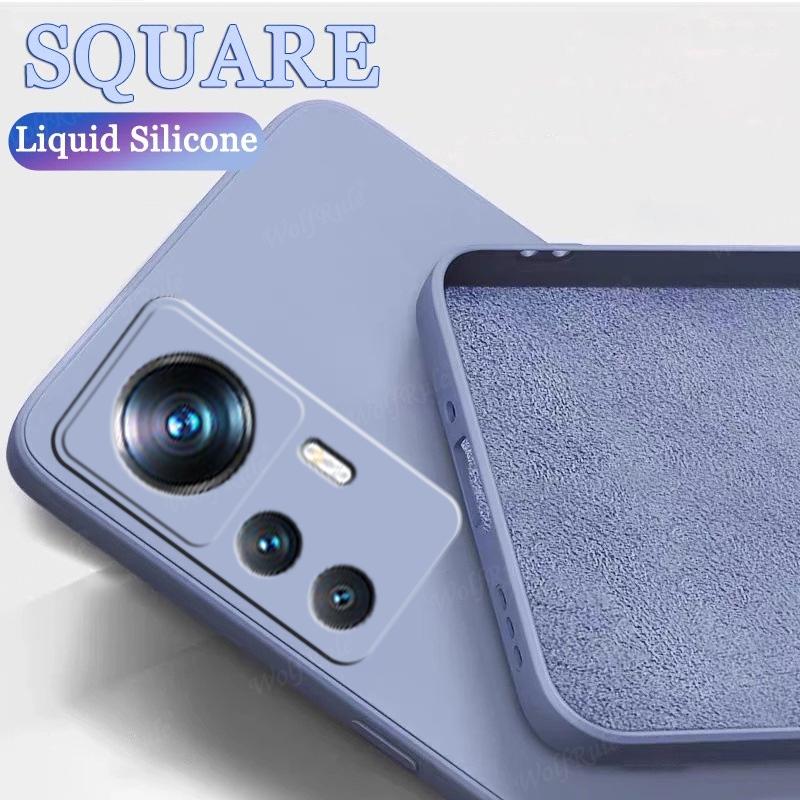 Для чехла Xiaomi 12T Pro Чехол Mi 12T Pro Capa Оригинальный Жидкий Силиконовый Ударопрочный ТПУ Мягкий Чехол Xiaomi Mi 11T 12T 13 Pro Fundas
