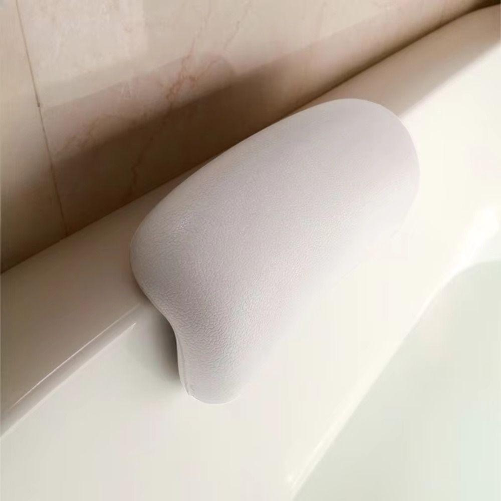 Non Slip Bath Pillow Waterproof Bath Neck Cushion Ergonomic Bathtub Headrest Bathtub Use
