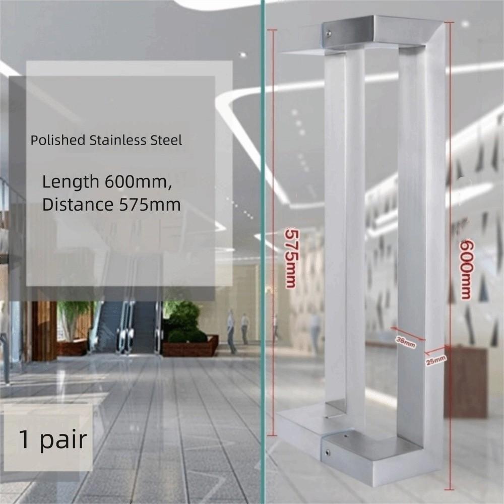 Stainless Steel Thickness Handle 60 Cm Length Glass Door Handle Door Handle Wooden Door Metal Door