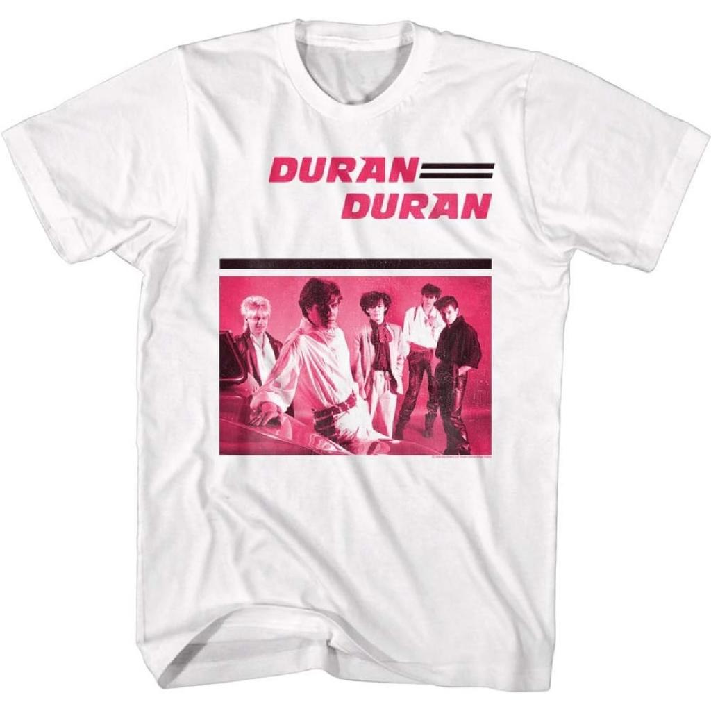 Американская классика Duran Duran 80-е Музыкальная группа Изображение Взрослая футболка с коротким рукавом Графическая футболка