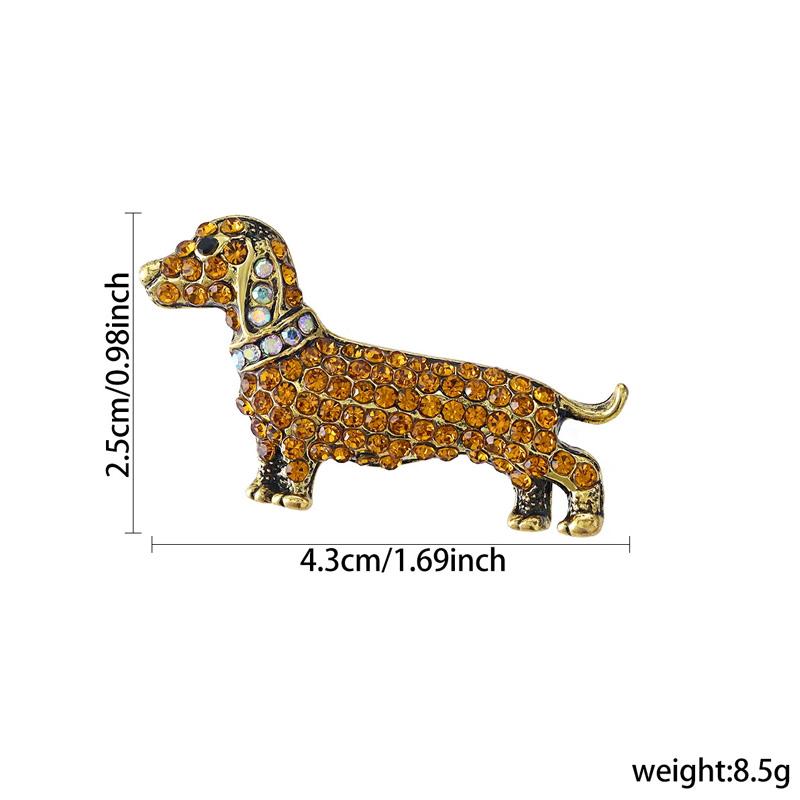 1 шт. Брошь Собака Леопард для Женщин Девочек Слон Лягушка Винтаж Стразы Барокко Стиль Животные Броши Аксессуары для Пальто Костюма