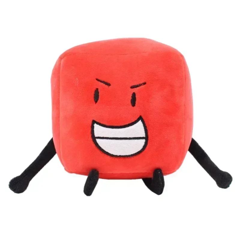 Battle for Dream Island Plush Toys BFDI Plushie Dolls Anime Leaf Fire Flower Waterdrop Bubble Stuffed Figure Kids Peluche Gifts