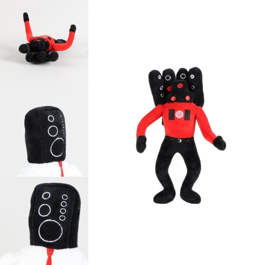 Плюшевая игрушка Bookfong Skibidi Toilet Speakerman, забавный и очаровательный дизайн животного, материал короткого плюша, идеально подходит для молодых взрослых