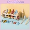 Деревянные детские пазлы «Рыбалка и сурок» для раннего развития