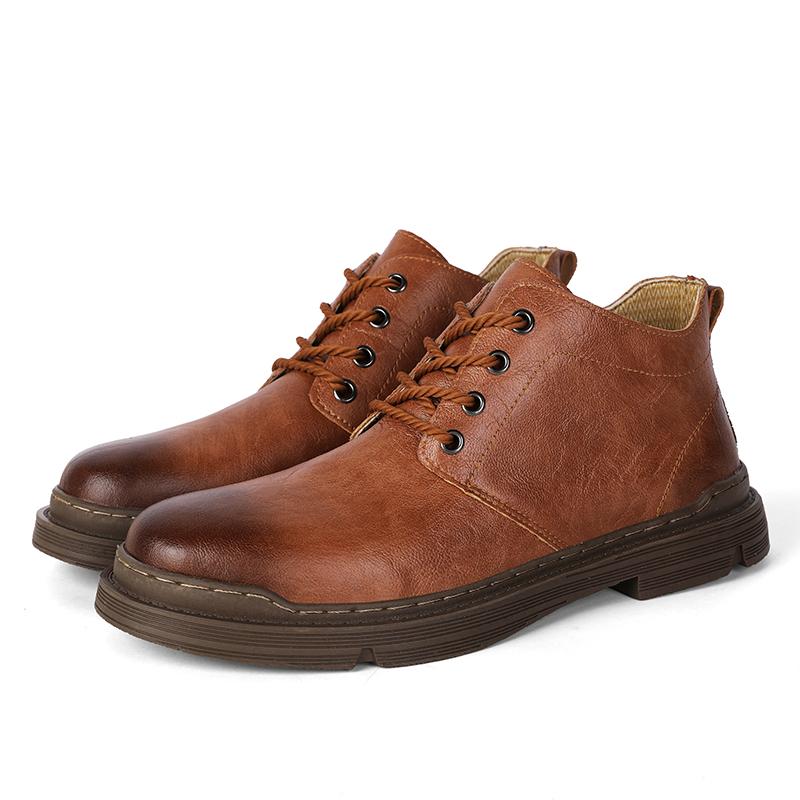 Мужские высокие кеды, обувь для вождения автомобиля, профессиональные мотоциклетные ботинки, мужские мокасины из натуральной кожи