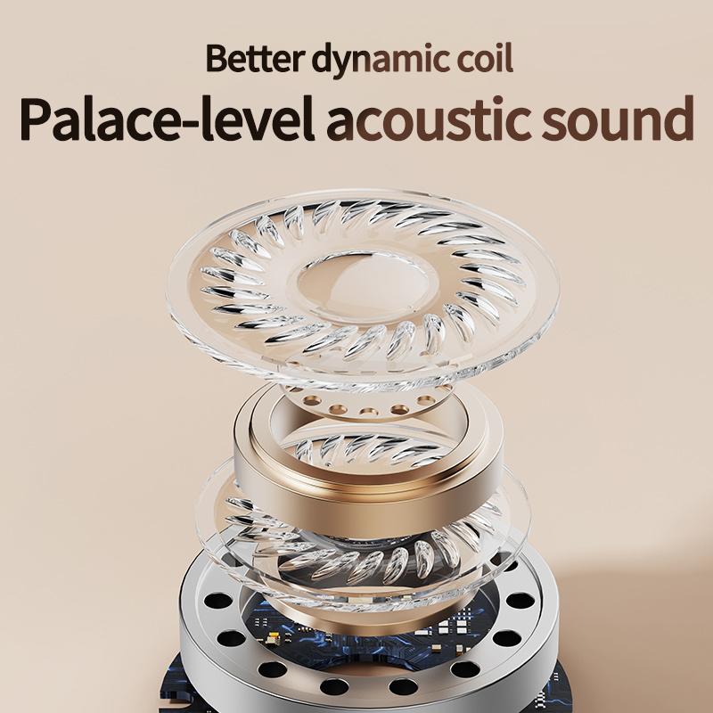 Игровые TWS-наушники Беспроводные спортивные Bluetooth 5.4 наушники с микрофоном Басовый звук Аудио 9D Стерео Музыка Hi-Fi Гарнитура Для Xiaomi