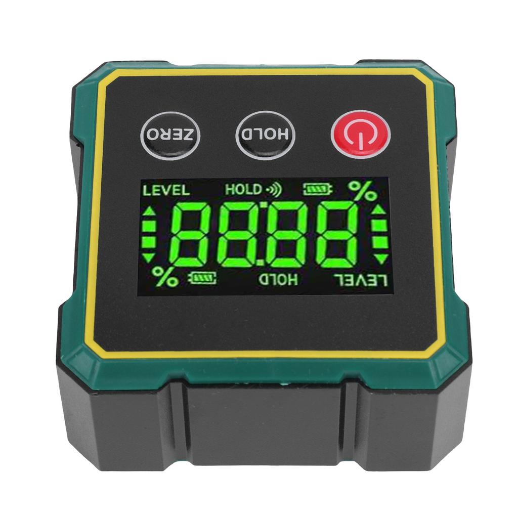 Цифровой угломер с магнитной базой, преобразование угла наклона, электронный инструмент для поиска угла с фиксацией данных