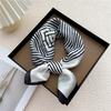 53CM Silk Scarf Small Square Scarf Versatile For Women Spring And Autumn Thin Design Fashionable And Stylish Decorative Scarf Professional Flight