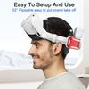 VR ремешок для головы с аккумулятором для Meta/Oculus Quest 2, регулируемый элитный ремешок, зарядная станция VR, VR аксессуары