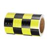 Grid Reflective Tape 10cm*5m Waterproof Self Adhesive High Visibility Caution Warning Safety Strips Reflector Stickers For Truck