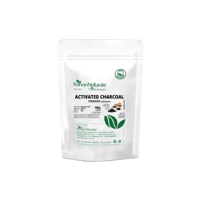 Kanan Naturale Активированный уголь из рисовой шелухи 100 г ( 3,52 унции )