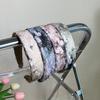 Новые чернильные тканевые обручи для волос с бабочками, женские модные классические кружевные губчатые повязки на голову, аксессуары для волос для активного отдыха