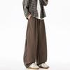 MMOPTOP Men's Japanese Style Loose Fit Curved Workwear Pants