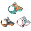 Cat Harness Leash Set Suede Adjustable Comfort No Pull Puppy Vest Harnesses Walking Pet Chest Strap For Cats Dogs Outdoor
