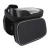 Bike Front Frame Bag Waterproof Touchscreen Phone Holder Reflective Detachable Hard Shell Bicycle