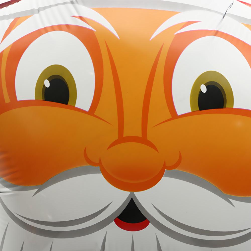 Горячая Распродажа Модный Надувной Гелиевый Детский Игрушечный Декор на День Рождения Фольгированный Шар Санта Клаус Рождество