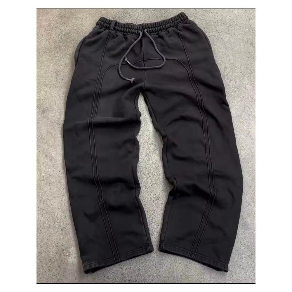 ZYLLO Y2k Уличные Повседневные Брюки Повседневные Брюки Хип-Хоп Винтажная Уличная Одежда Рэп Уличные Танцы Одежда Брюки Тренд Оверсайз