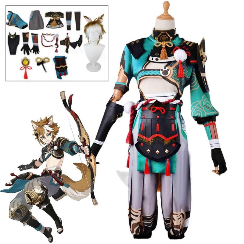 Дампак Гору Костюм Костюм Косплей Костюм Хэллоуин Телинга Экор Рубах Селана Панджанг Костюм Песта Ленгкап