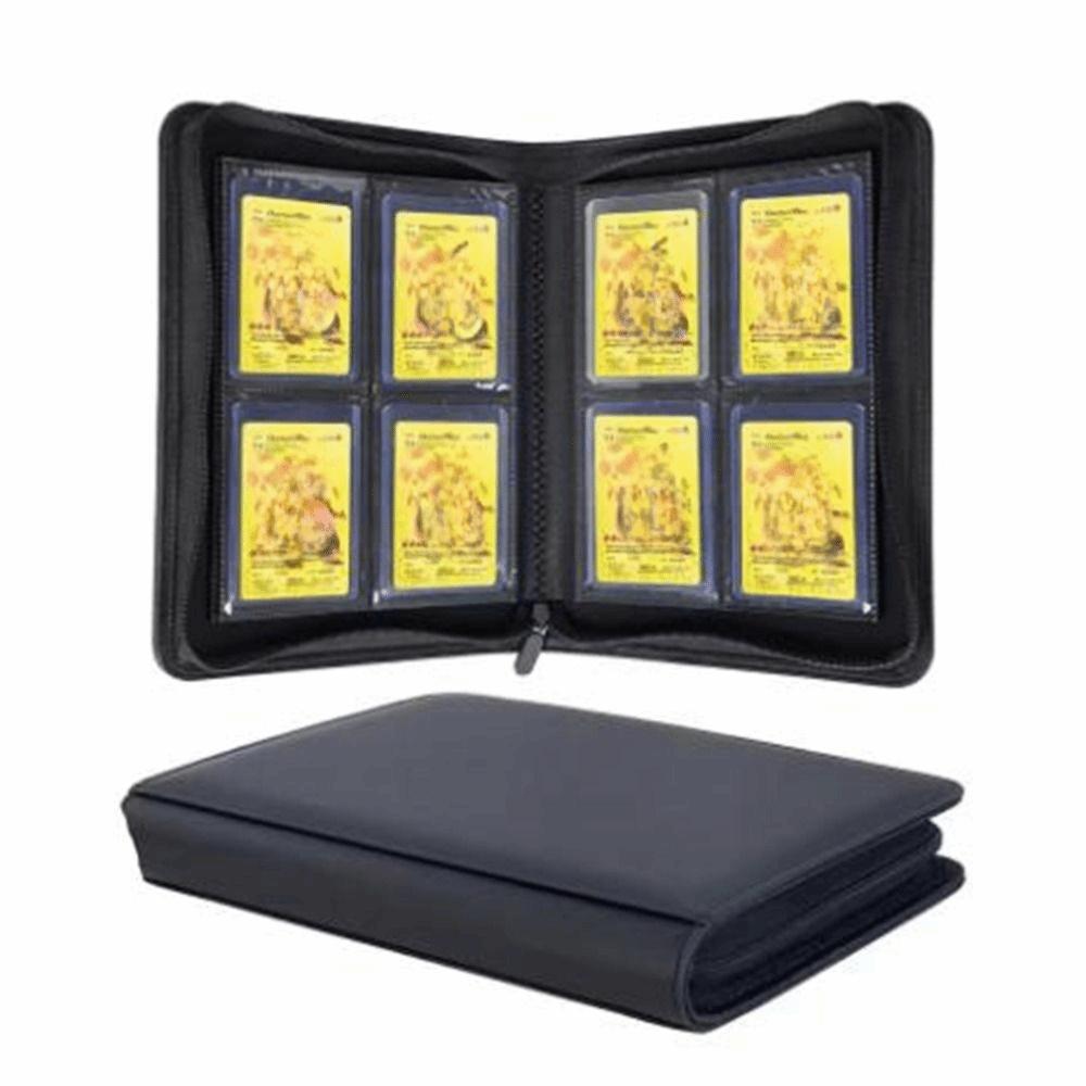 4 Pocket Toploader Binder 112 Toploaders Game Card Album Game Card Collector  For Trading Cards