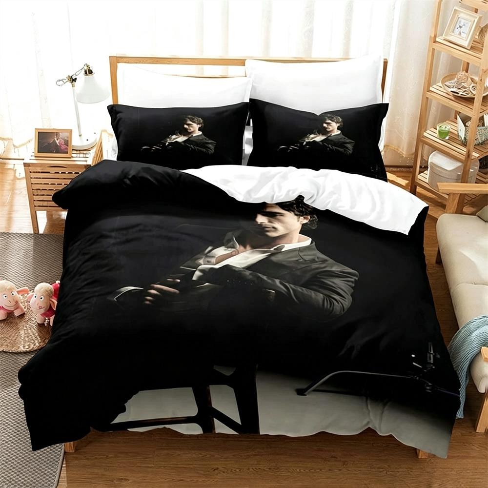 3D Print Singer J-Jacob E-Elordi Bedding Set Single Twin Full Queen King Size Bed Set Adult Kid Bedroom Duvetcover Sets