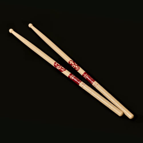 Drummers Top Team CLEAR GRIP Anti-Slip Drumstick Grip Tape, Clear, 0.1mm Thick, 2 Pairs (4 Strips)