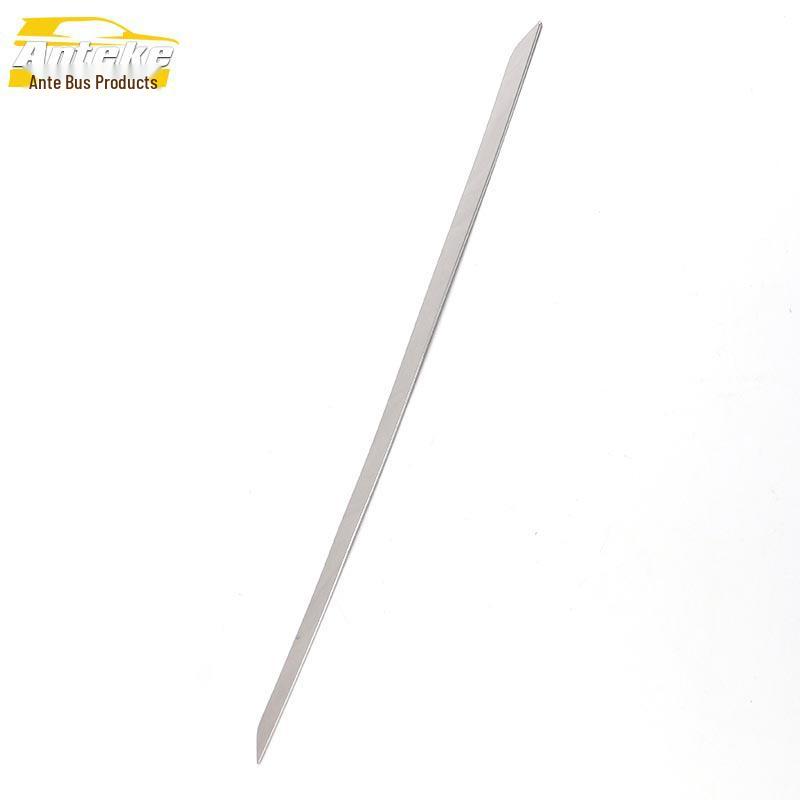 Neta U Rear Bumper Trim: Stainless Steel Tailgate Trunk Bright Strip for 2021 Model