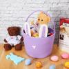 Empty Easter Baskets for Kids Woven Storage Basket with Handle Durable Easter Gifts