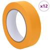 Painter s Masking Tape 12 pcs Yellow 30 mm x 50 m Paper