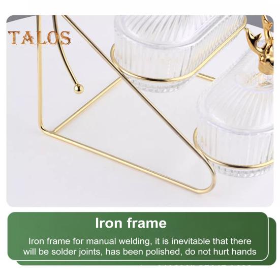 3-уровневый поднос для сухофруктов с подставкой для орехов, стильная крышка из лося, прочная пластиковая железная рама, фруктовая тарелка, модный скандинавский поднос для закусок, фруктов и конфет