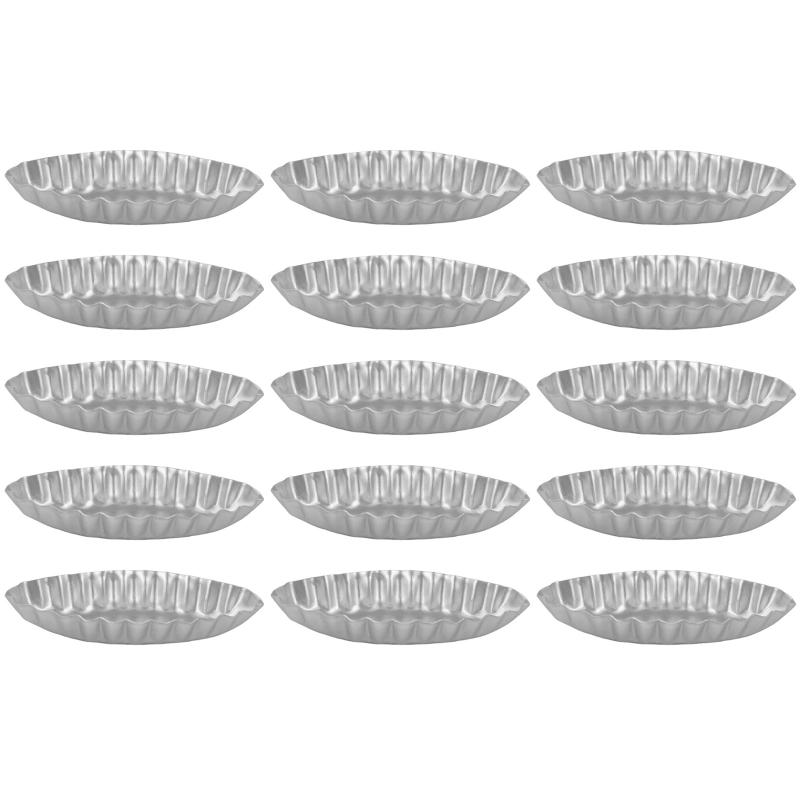 5/10/15 шт алюминиевая форма для торта рифленая волнистая чашка-цветок лодка кухонный инструмент дропшиппинг