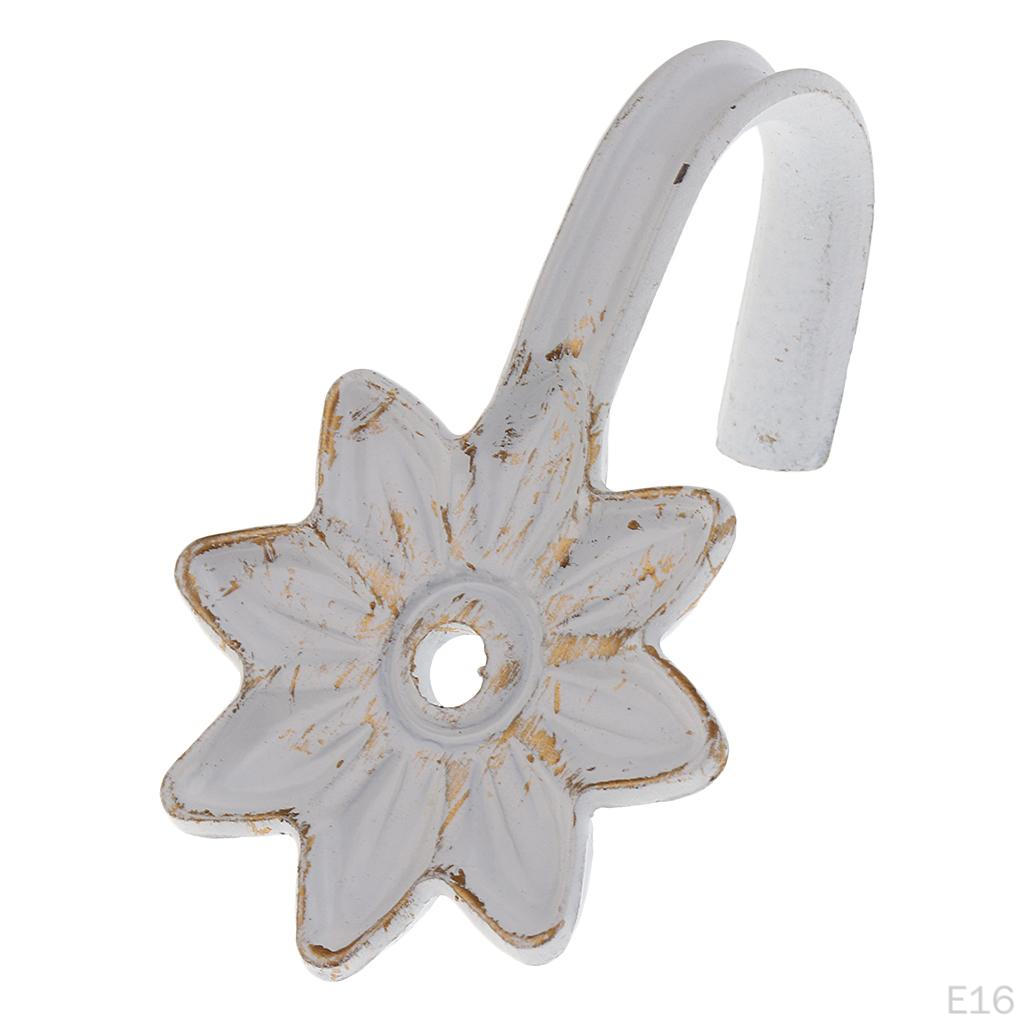 2 x Vintage Tieback Holdbacks Curtain Tie Back Hanger Window Treatment Hardware