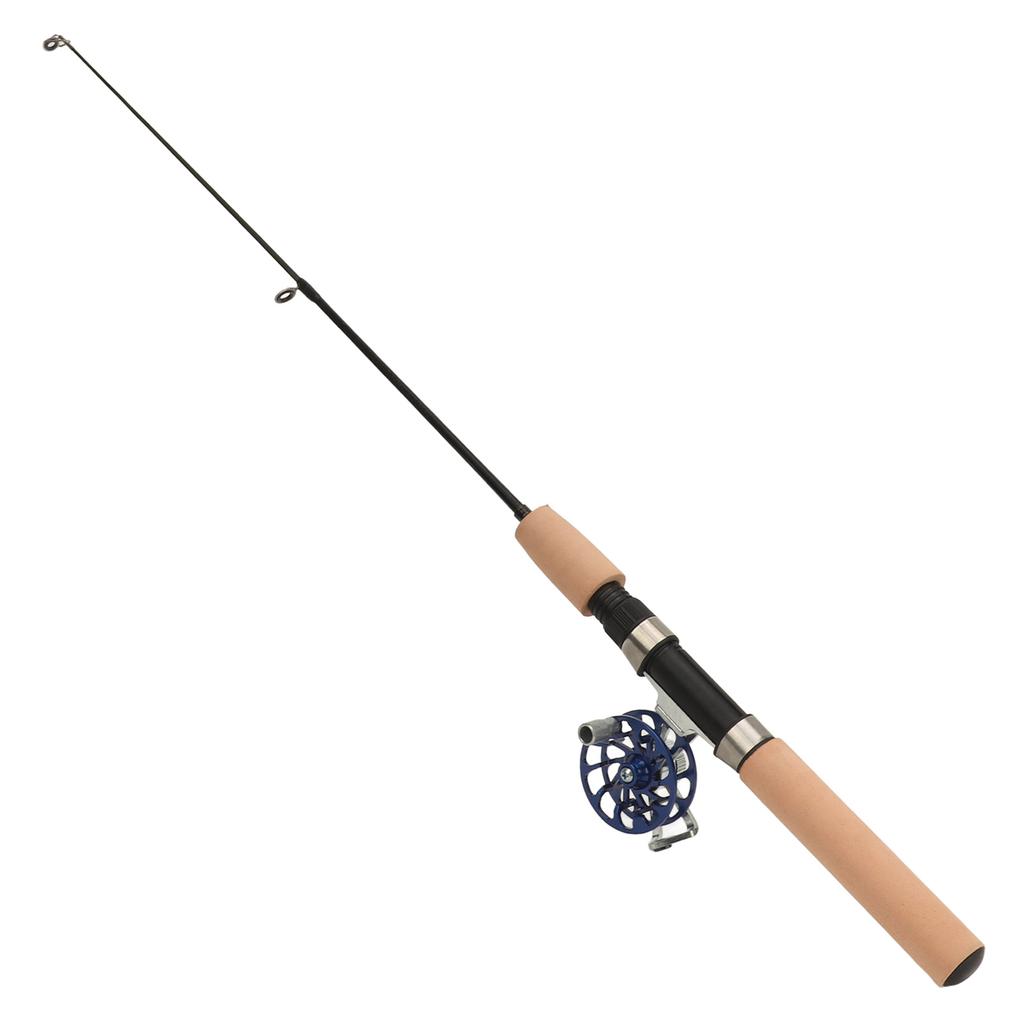 Набор для подледной рыбалки: удочка и катушка, предотвращающие скольжение, короткое удилище 65 см для зимней рыбалки