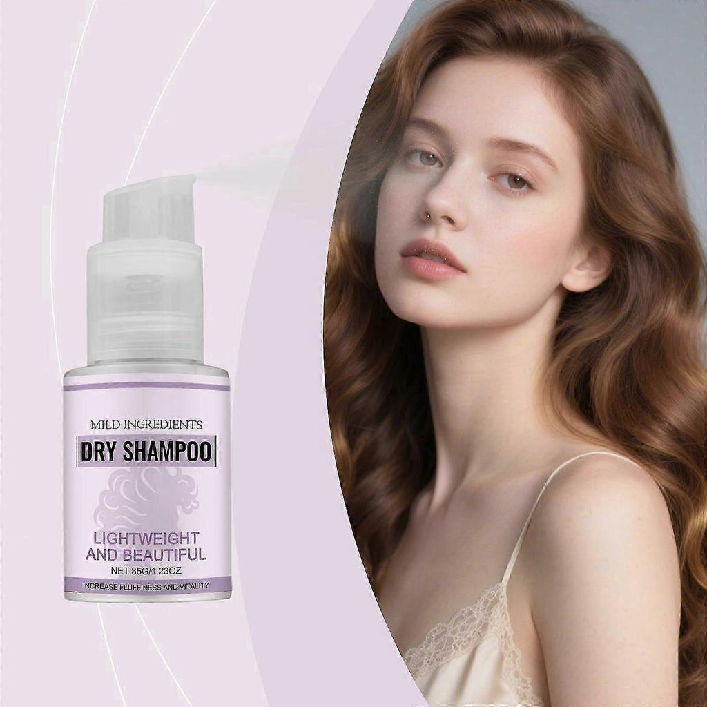 Amz Hair No-Rinse Softening Spray Hair Oil Remover, Light, Fluffy, Refreshing And Moisturizing Portable No-Rinse Spray