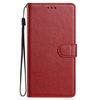 For Oppo Reno13 Pro 5G Leather Case Wallet Stand Phone Cover with Handy Strap
