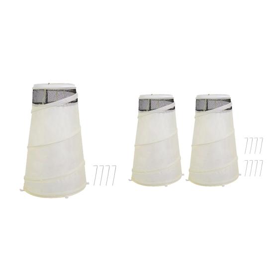 Конус для защиты растений Зимний Всплывающий Воротник для роз Защита от заморозков Чехол для куста роз с сеткой Защитить